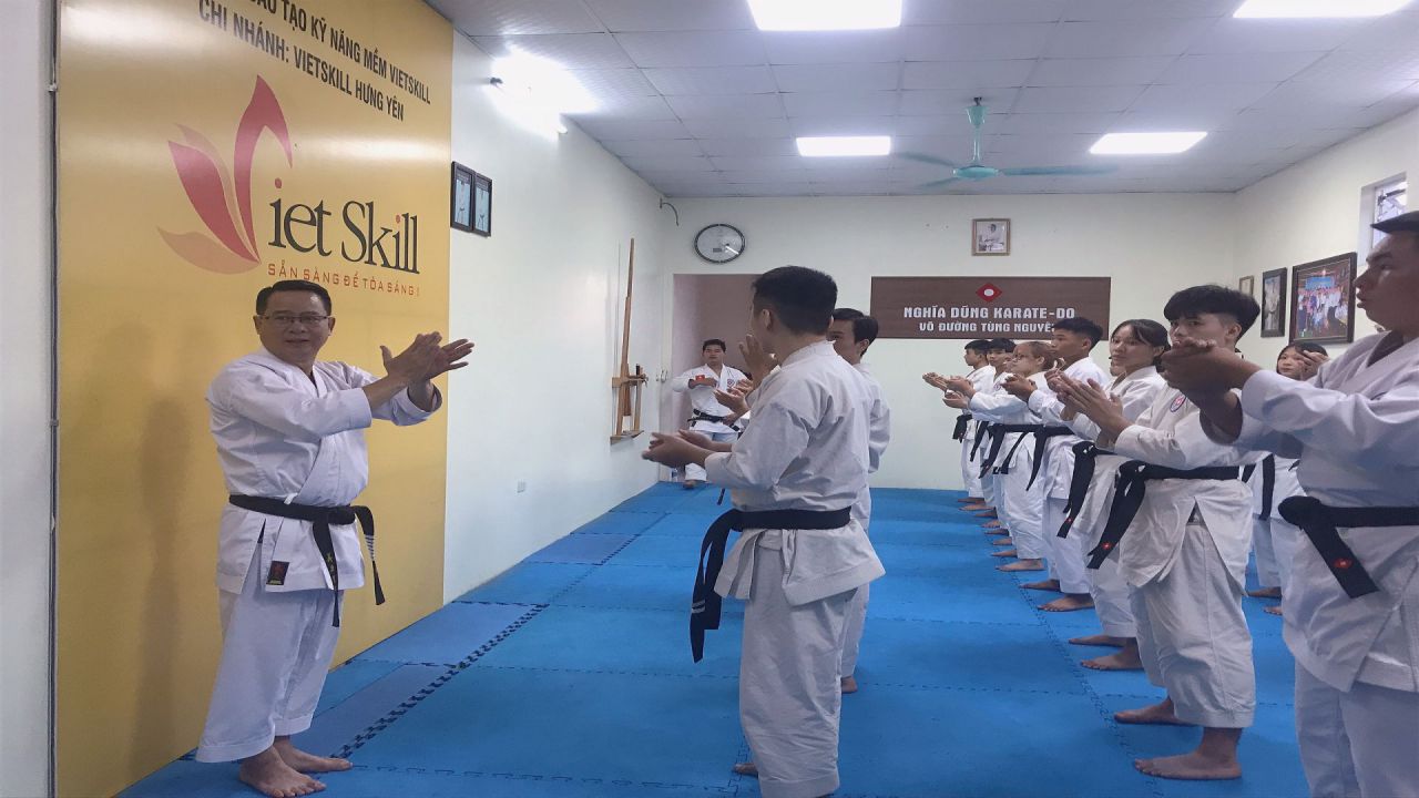 Thi Nhị Đẳng Karate- VÕ ĐƯỜNG TÙNG NGUYÊN